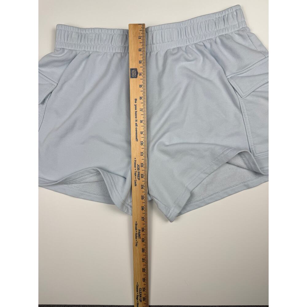Wild Fable Cargo Lounge Shorts Women’s XXL Light Blue Casual Sweat Shorts - Picture 3 of 6